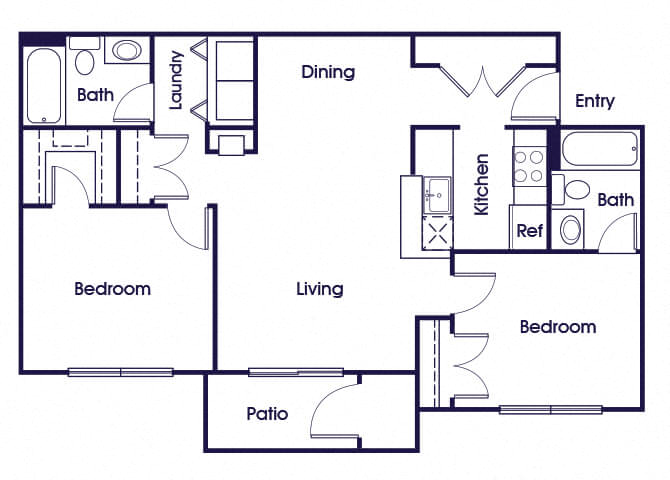 Suite A Floorplan